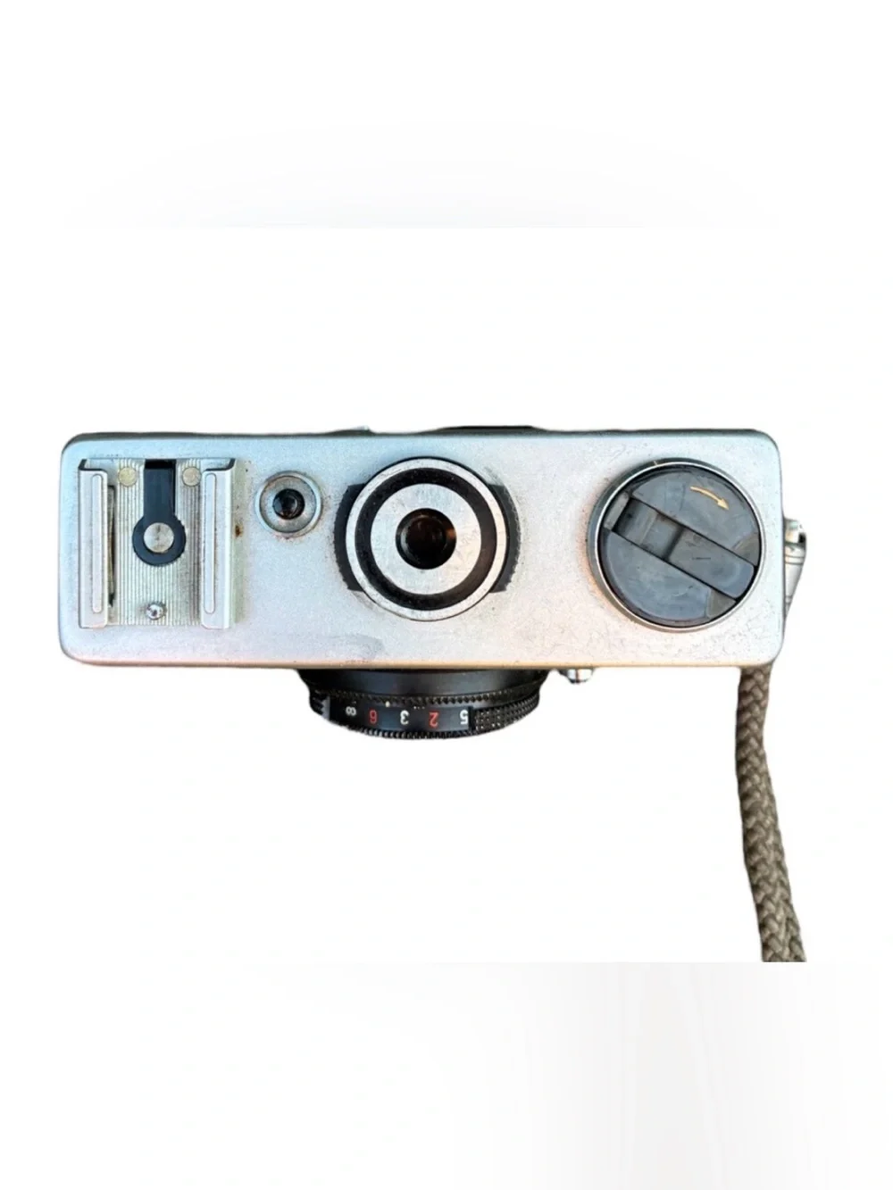 Vintage Rollei B35 compact 35mm film camera silver compact camera